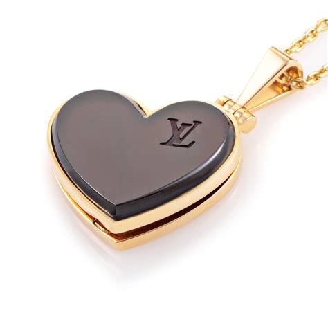 louis vuitton heart necklace|louis vuitton necklace clover.